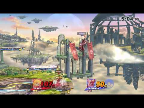 Salty Smash Flakes 5 -  Buttons (Shulk, Peach) vs Minim (Greninja) Winners Semis