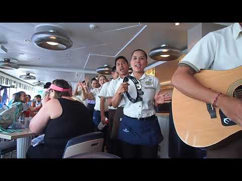 Wash your hands by NCL cruiseship