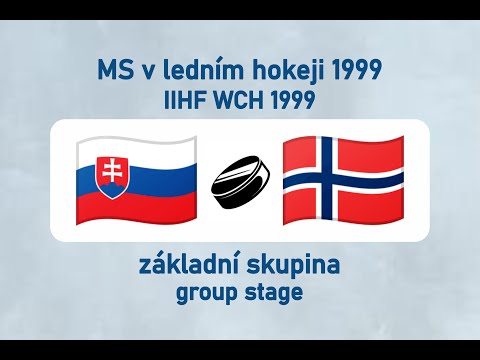 MS v ledním hokeji 1999, SVK-NOR (základní skupina)