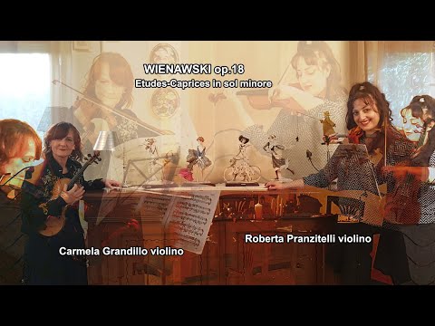 Roberta Pranzitelli e Carmela Grandillo - Wieniawski op.18 Etudes-Caprices