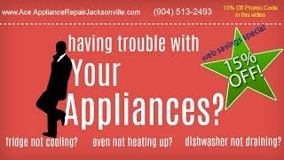 preview picture of video 'Ace Appliance Repair Jacksonville - call (904) 513-2493'