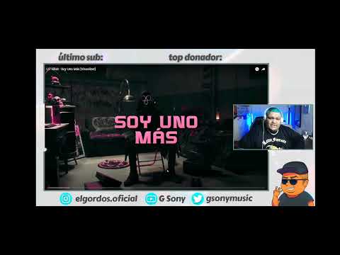 SONY REACCIONA A LIT killah - Soy Uno Más [Visualizer]