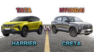 Tata Harrier vs Hyundai Creta Comparison