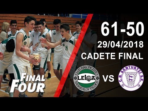Leioa v Santurtzi - Resumen - Cadete Final Four