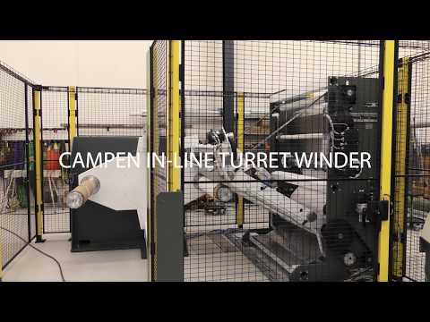 Turret winder - easy and efficient roll change | CAMPEN Machinery