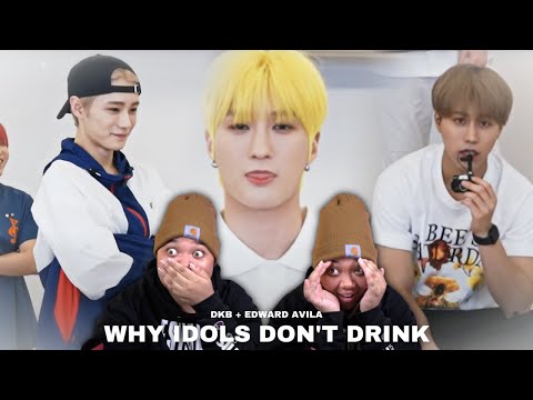 I CAN'T LMAO! | This is why they don't let idols go drinking (ft. @DKB ) - Edward | Reaction