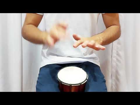 Mini Djembe Percussão Africano Pintado Colorido Tambor Bongo LOJA DOS ARTISTAS