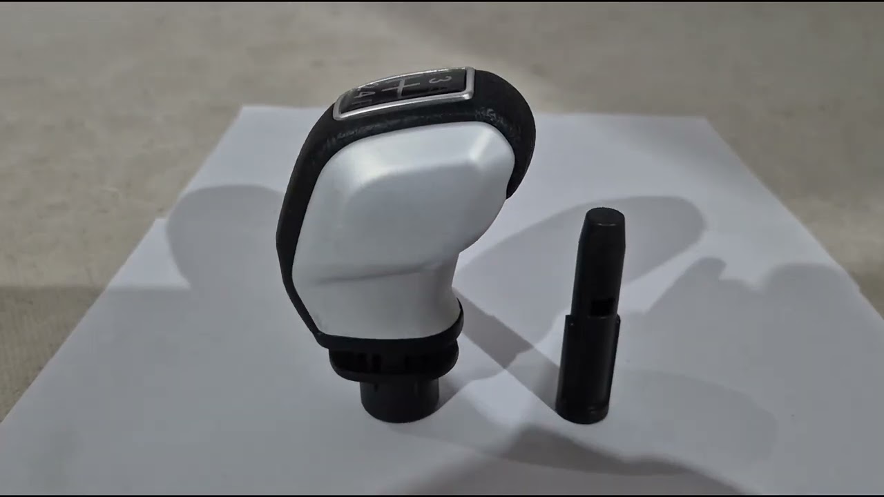 Peugeot 208 2012-2019 рр. Ручка КПП 96738471VV (чорна+сірий) Video 1