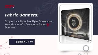 Make a big impact with large format digital printing! Perfect for banners, posters,