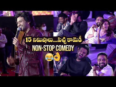 Naveen Polishetty Non-Stop Comedy | 15 Mins Full Entertainment | Prabhas | Radhe Shyam