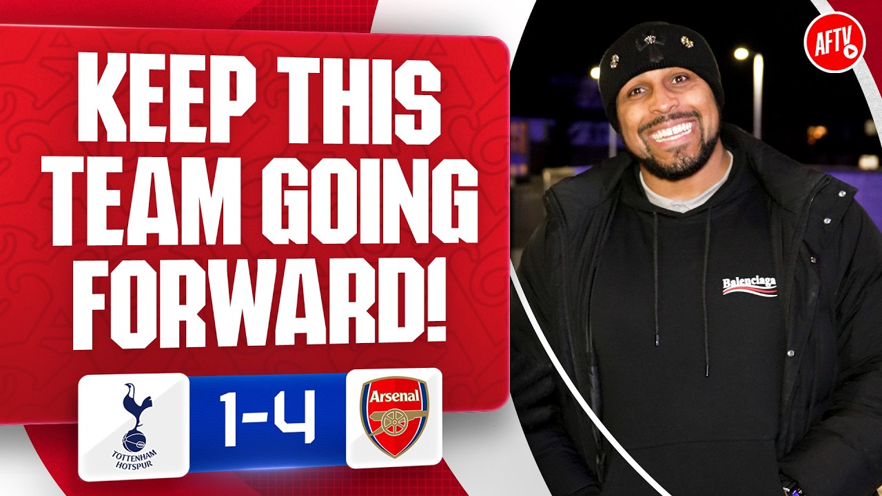 Keep This Team Going Forward! (Nath) | Tottenham 1-4 Arsenal