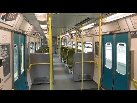 On Board an IE 8500 Class Dart Train - Sandycove to Sydney Parade, Dublin