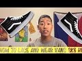 HOW TO LACE AND WEAR Vans Sk8 Hi