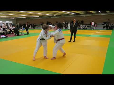 Klara Tomowiak - 1/4 de finale juniors le 17 février 2018 à Thionville (Fin 4ème combat)