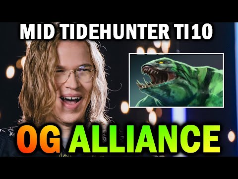 OG vs ALLIANCE — TI10 First Game with TOPSON Mid Tidehunter