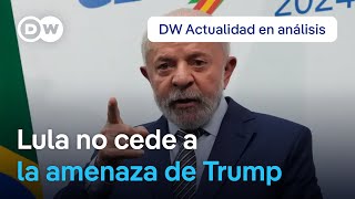 🟣 Trump dice que por juicio a Bolsonaro impondrá un 50 % de aranceles a Brasil