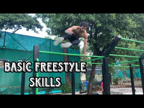 Basic Freestyle Calisthenics Skills - Beginner level (anyone can do)