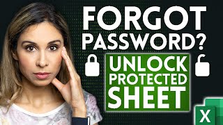 EASILY UNLOCK Protected Excel Sheets WITHOUT Password
