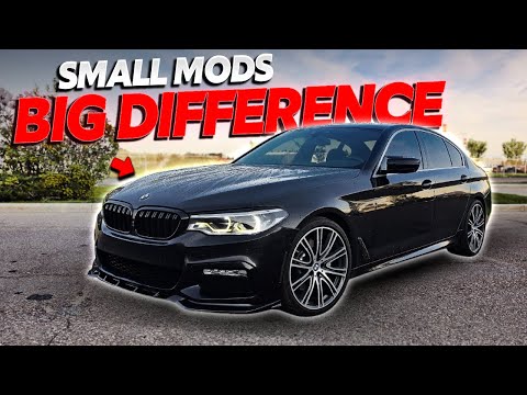 G30 BMW 540i: Easy Mods That Make a BIG Difference