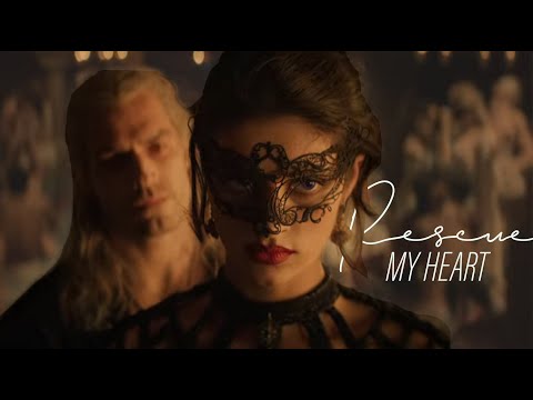 geralt + yennefer | rescue my heart