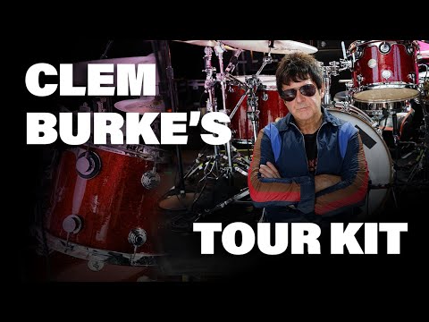 Clem Burke - Blondie - Tour Kit Rundown