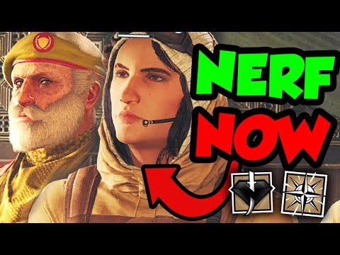 NOMAD AND KAID ARE OVERPOWERED! | Rainbow Six Siege FUNTAGE! - (Nerf) Wind Bastion DLC!