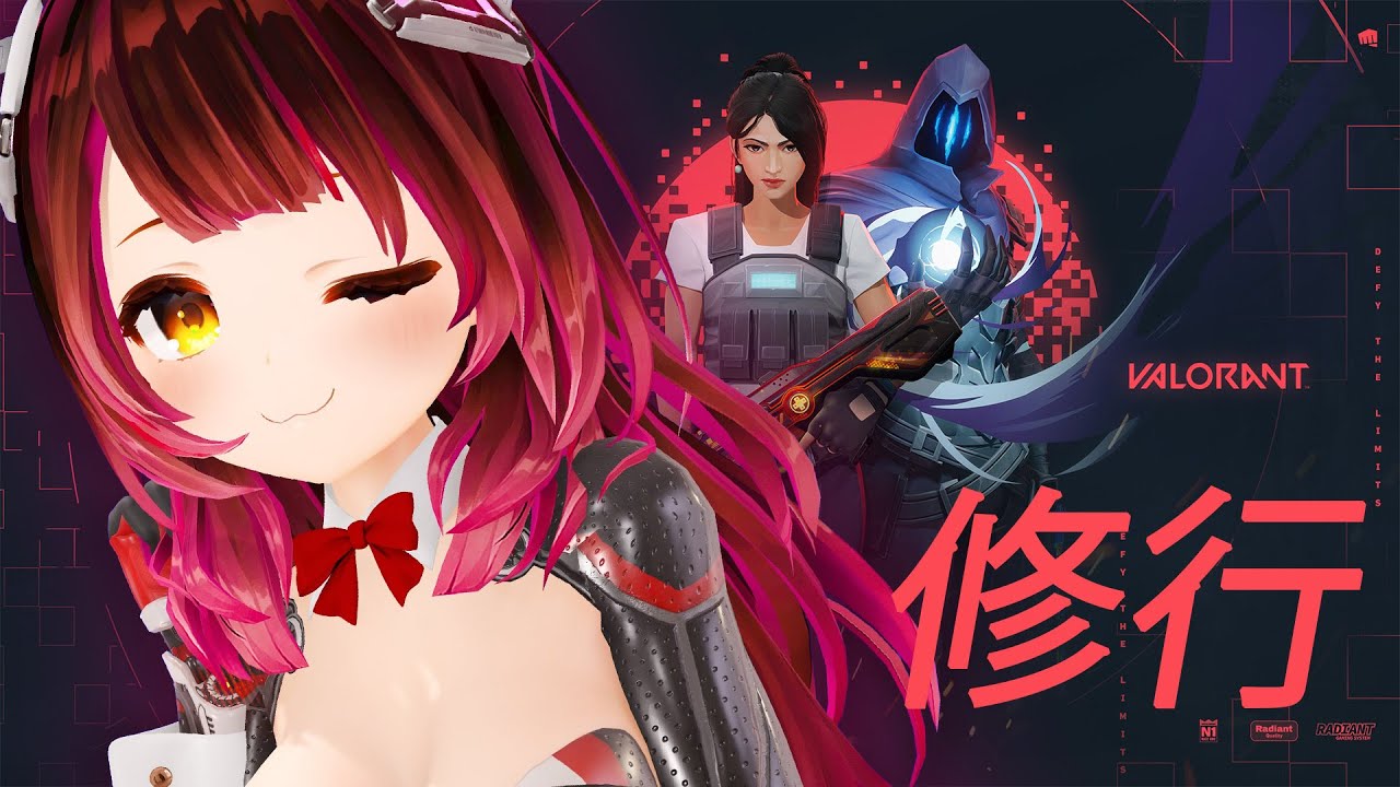 【valorant】プラチナに居続けたい!修行編!【ロボ子さん /ホロライブ】
