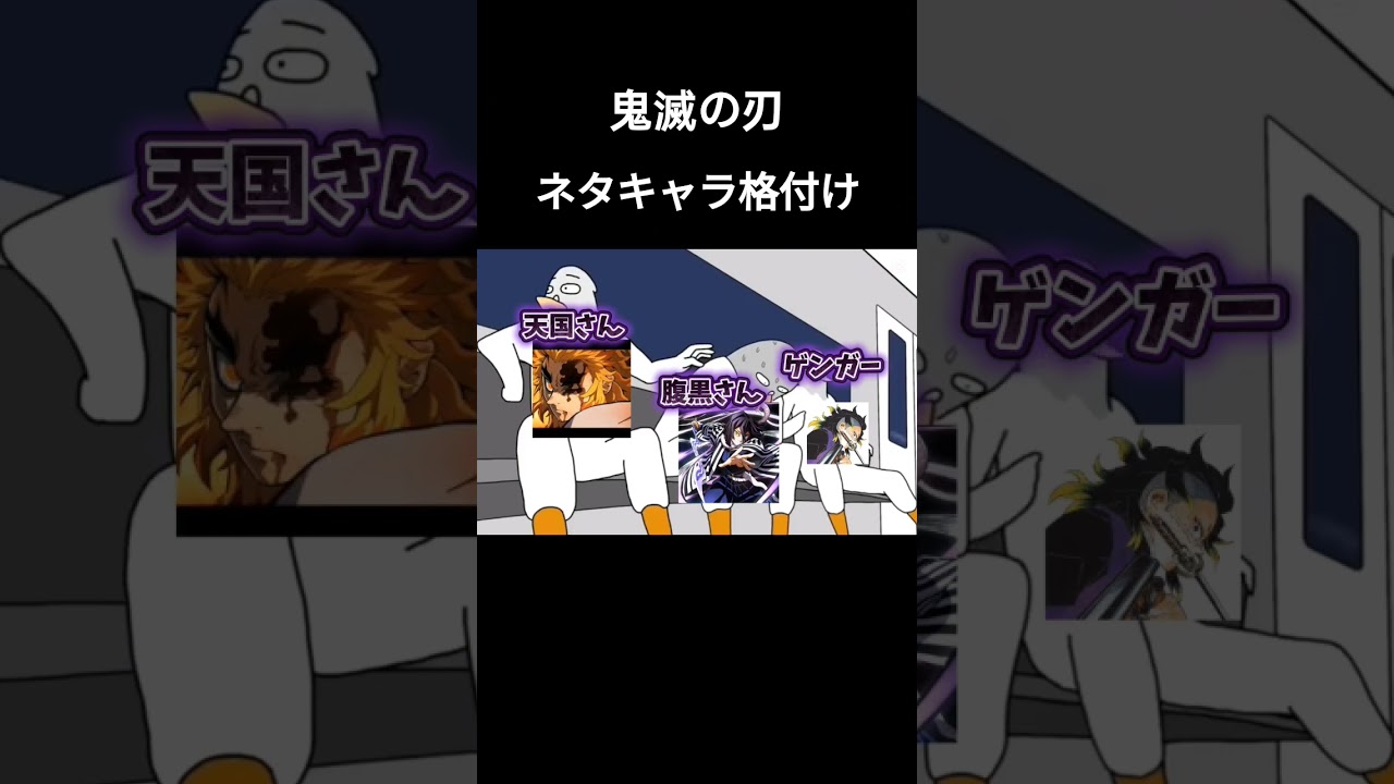 鬼滅の刃ネタキャラ格付け#格付けミーム#鬼滅の刃#鬼滅