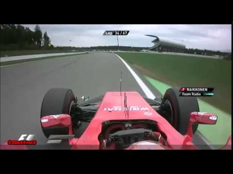 ''WE HAVE TO STOP!'' Angry Kimi Räikkönen - German GP 2014