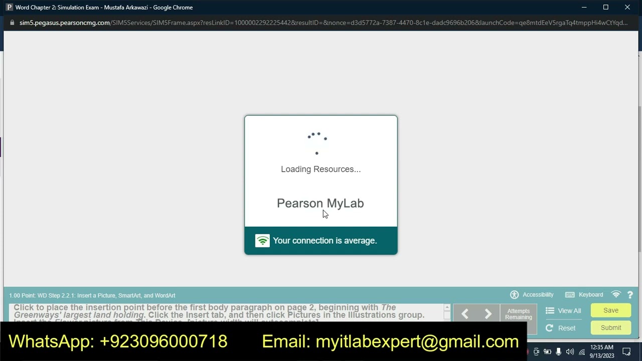 Word Chapter 2: Simulation Exam | Word Chapter 2 Simulation Exam