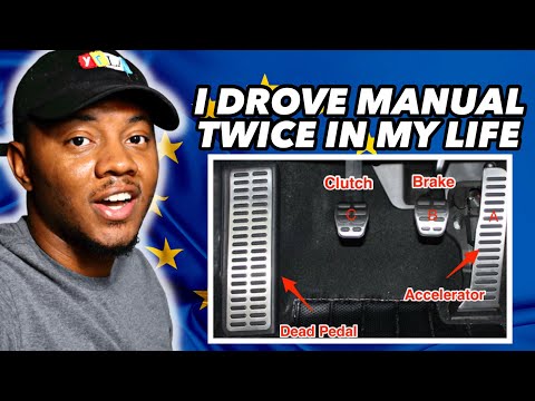 AMERICAN REACTS To Why do Europeans drive MANUAL cars?