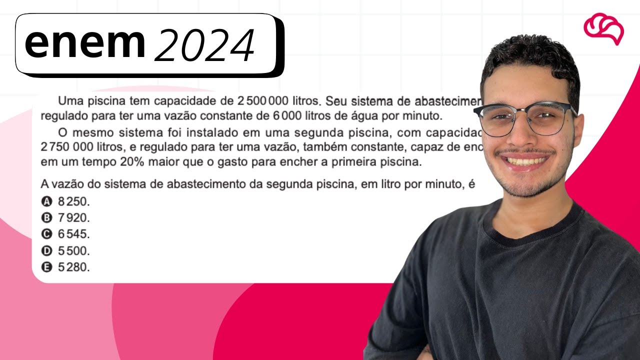 Resolução em Vídeo — Questão 160 ENEM 2024