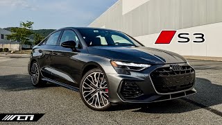  2025 Audi S3 Prestige FULL Review /// A Grown Up Sports Sedan 유튜브 썸네일