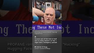 Preview: PROFANE rant (on Patreon) about ChatGPT "Hacking" HuggingFace #aibubble #news