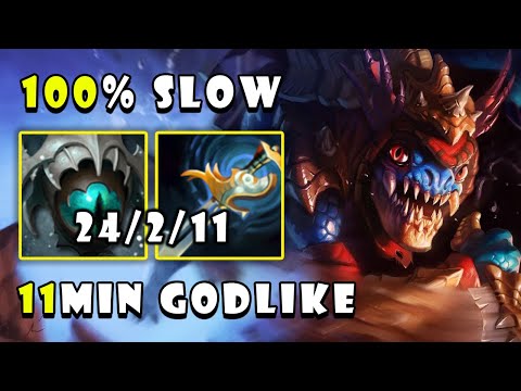 Insane Plays by Carry Slark in 11Min GODLIKE & ULTRA KILL | Guides Gameplay - Dota 2 7.29