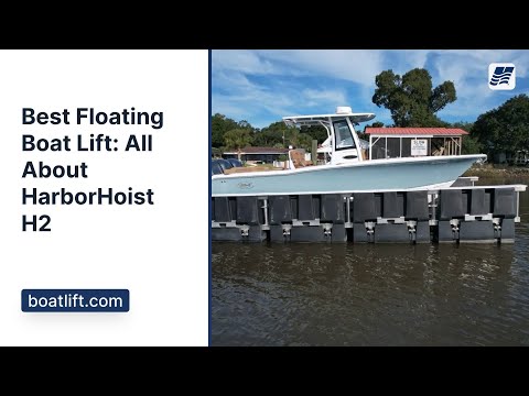 The Best Floating Boat Lift: All About the HarborHoist H2