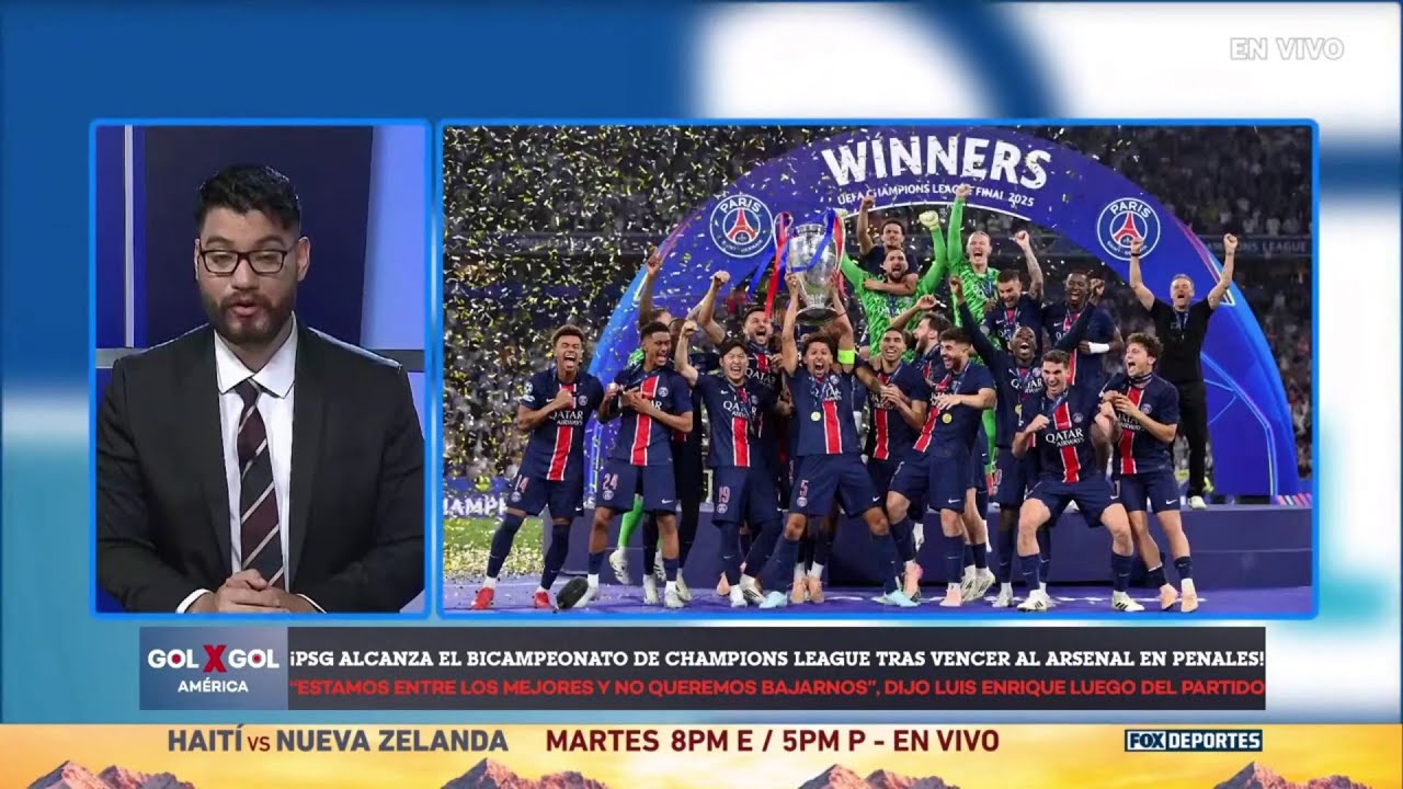 🤩🏆 ¡PSG BICAMPEÓN! | Triunfo ante el Arsenal para conquistar la Champions League | GolXGol