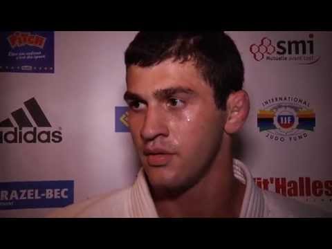 European Judo Championships 2014 - Interview TCHRIKISHVILI GEO - 81 KG81