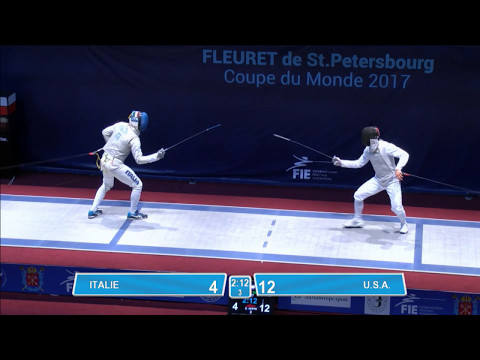 III PlaceU.S.A. - ITALIE. Foil men teams.