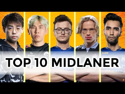 Top 10 Midlaner in Dota 2 History