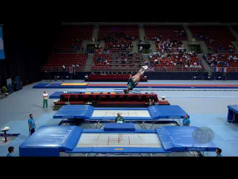 KIERATH Eva (AUS) - 2017 Trampoline Worlds, Sofia (BUL) - Qualification Trampoline Routine 2
