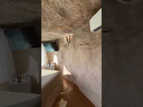 Estamos hospedados em uma caverna em Alagoas na rota ecológica de milagres em porto de pedras .