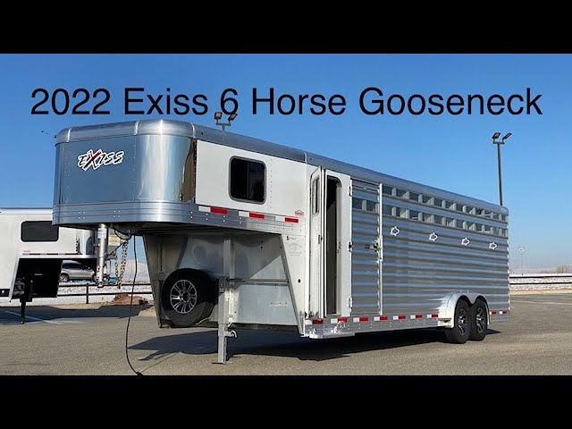 Preview image of 2022 Exiss 6 Horse Gooseneck youtube video