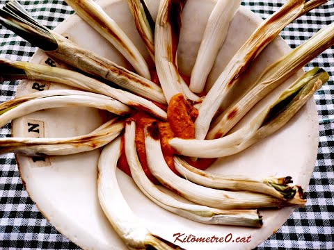 Calsots al horno / Recetas de cocina