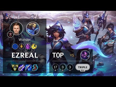 Ezreal Top vs Kennen - EUW Grandmaster Patch 10.3