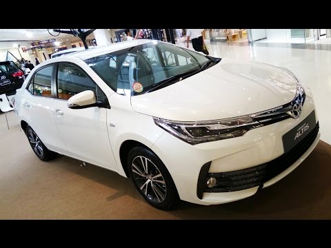 พาชม 2017 Toyota Corolla Altis Minorchange 1.8V Navi ภายนอก ภายใน