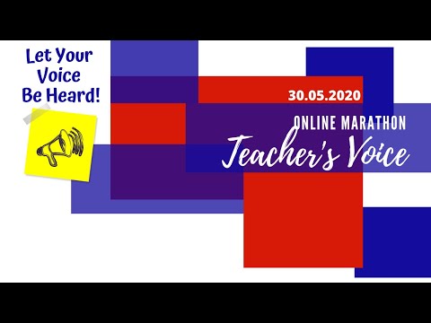 TEACHER'S VOICE MARATHON