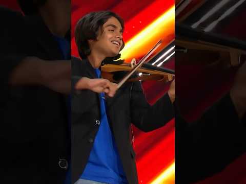 🤩 14 year old Sam Taju Ninan crushed it on the #CGT stage with his violin performance 🎻