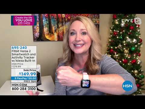Fitbit Versa 2 Smartwatch and Activity Tracker with Alex...