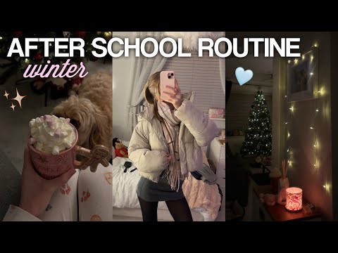 WINTER AFTER SCHOOL ROUTINE